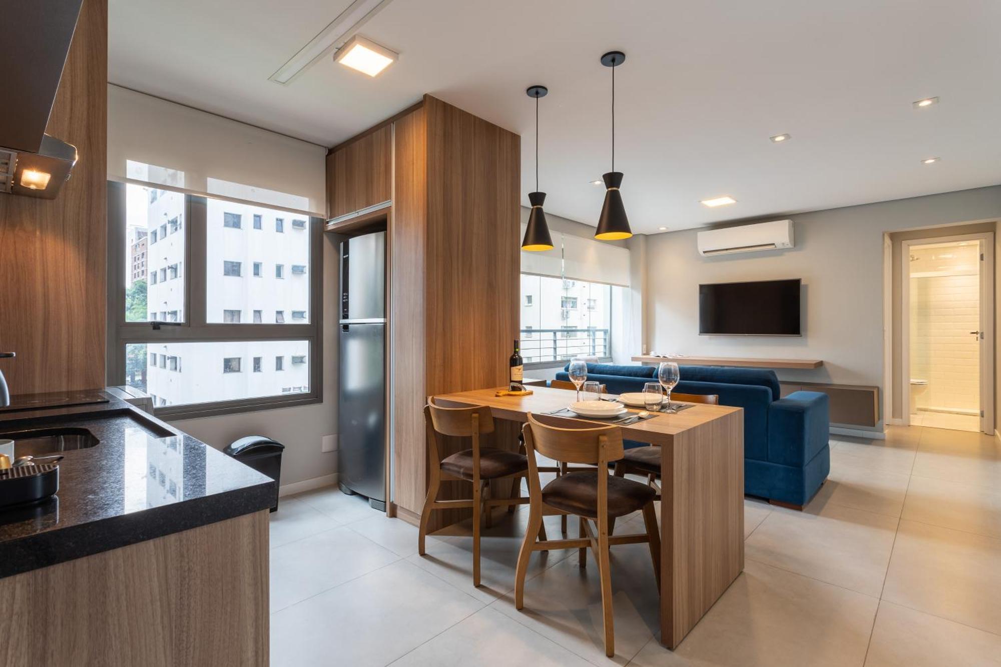 Predio Residencial Moderno Proximo Ao Parque Do Ibirapuera - Next Vila Nova Сао Паоло Стая снимка