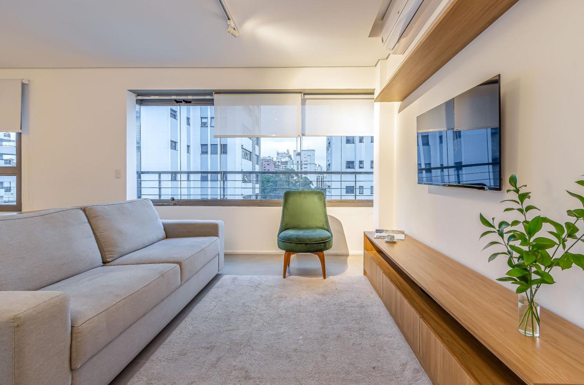Predio Residencial Moderno Proximo Ao Parque Do Ibirapuera - Next Vila Nova Сао Паоло Стая снимка