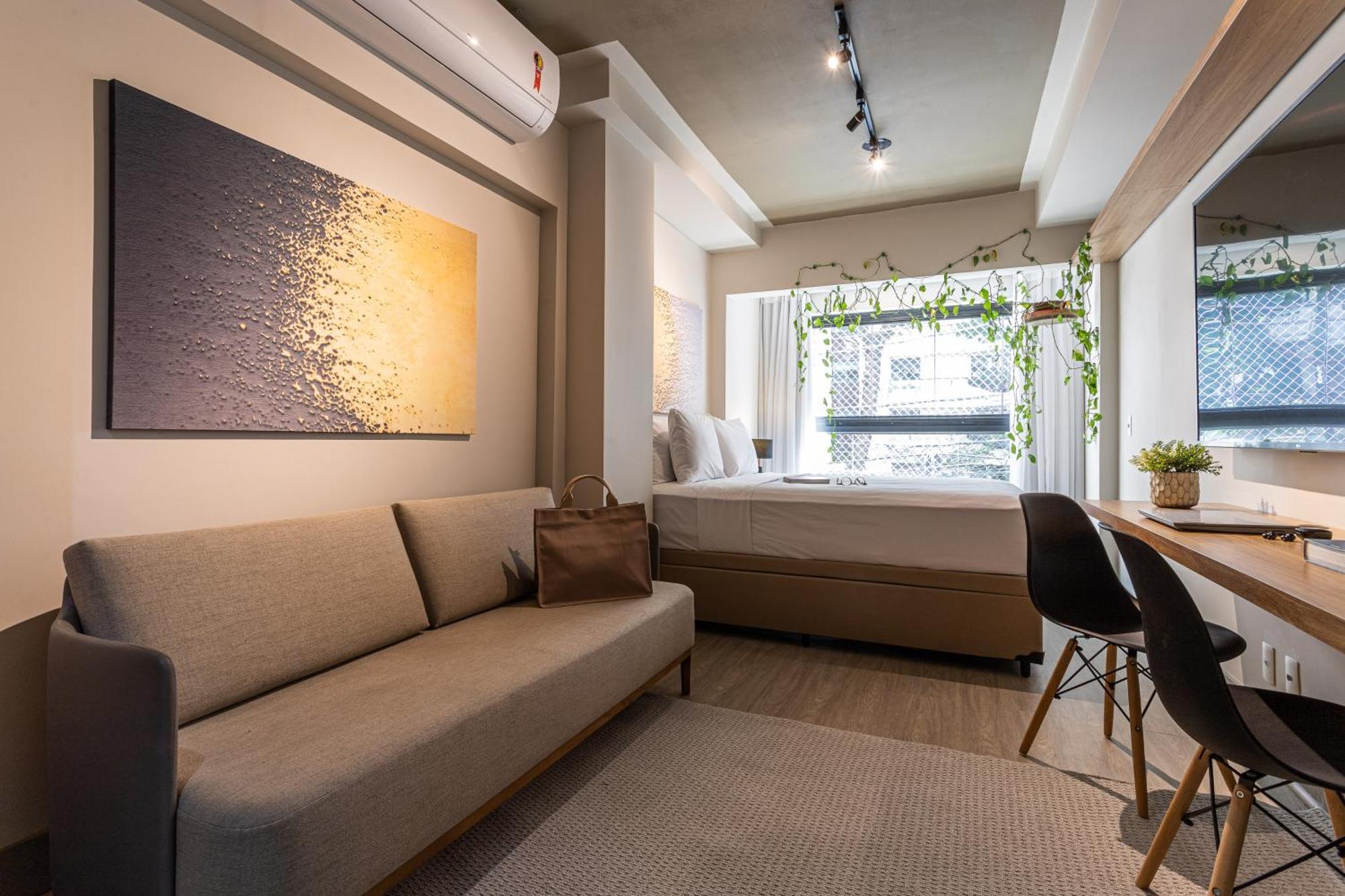 Predio Residencial Moderno Proximo Ao Parque Do Ibirapuera - Next Vila Nova Сао Паоло Стая снимка