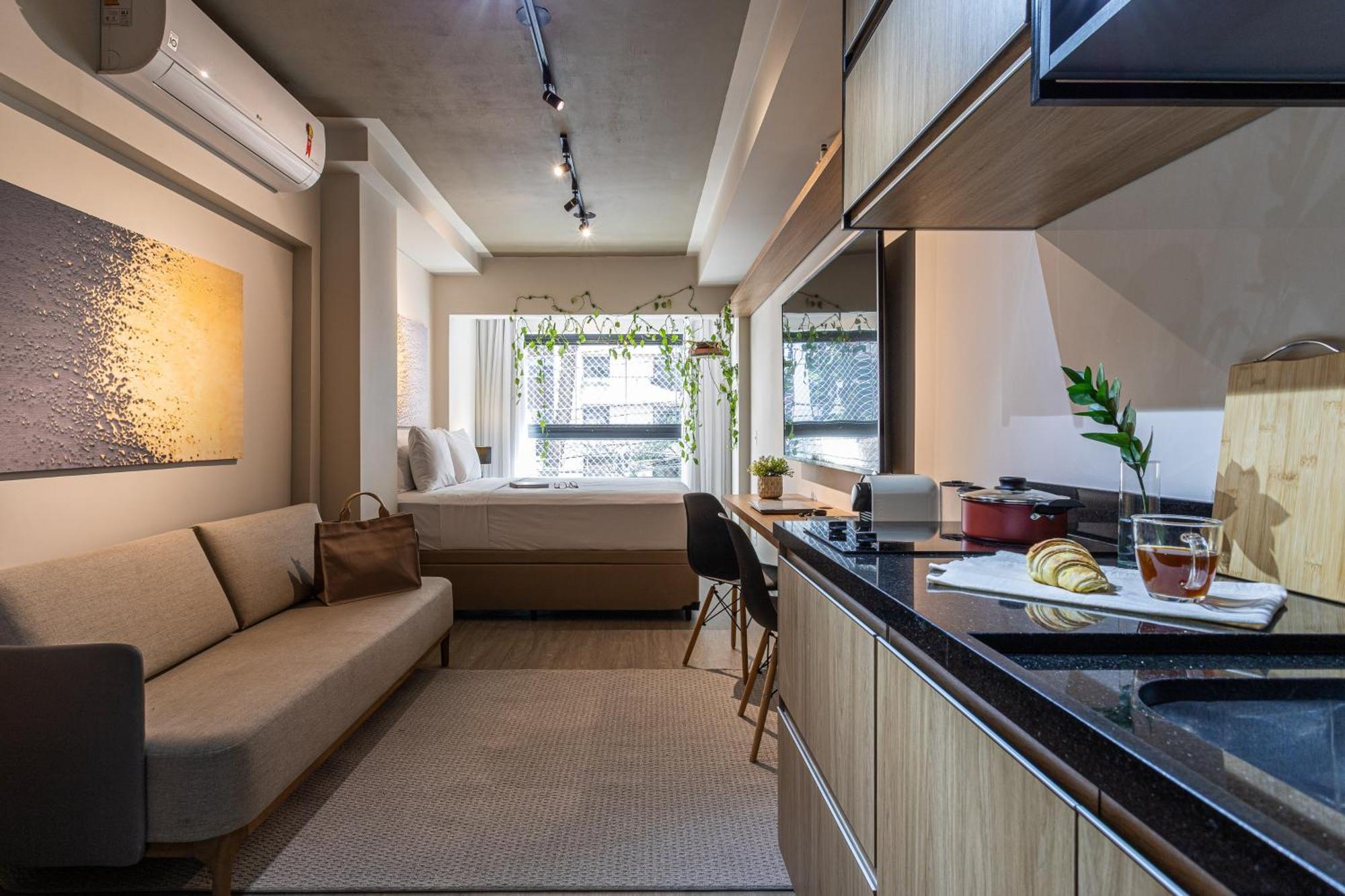 Predio Residencial Moderno Proximo Ao Parque Do Ibirapuera - Next Vila Nova Сао Паоло Стая снимка