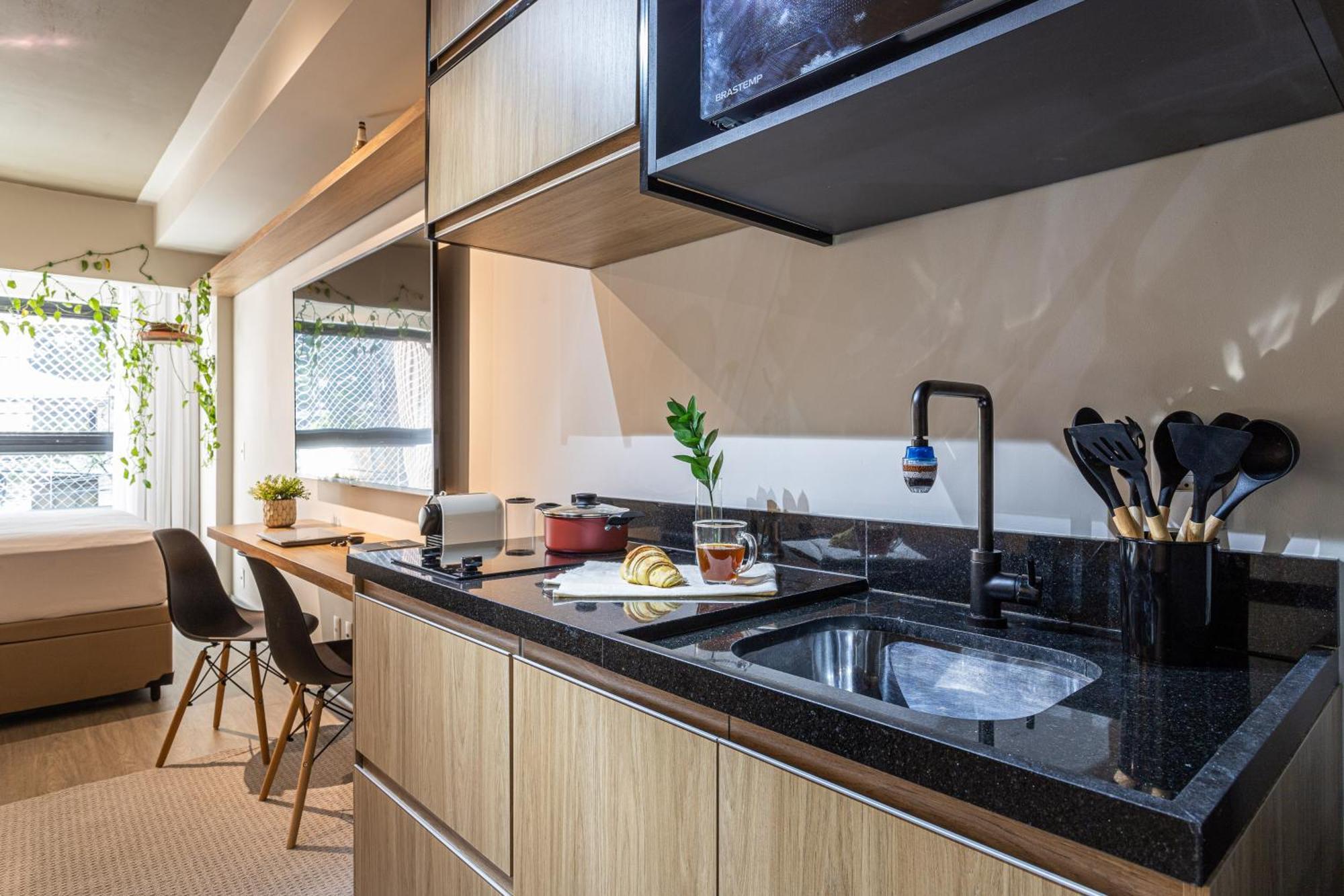 Predio Residencial Moderno Proximo Ao Parque Do Ibirapuera - Next Vila Nova Сао Паоло Стая снимка